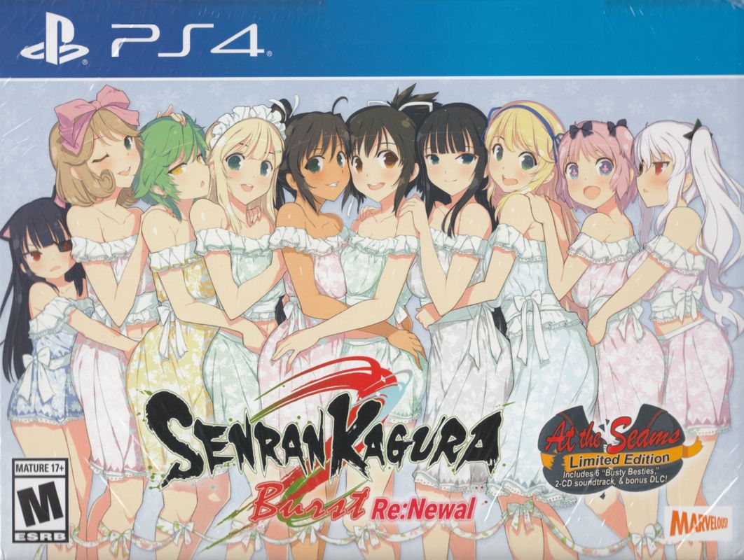 Senran Kagura Burst cover or packaging material - MobyGames