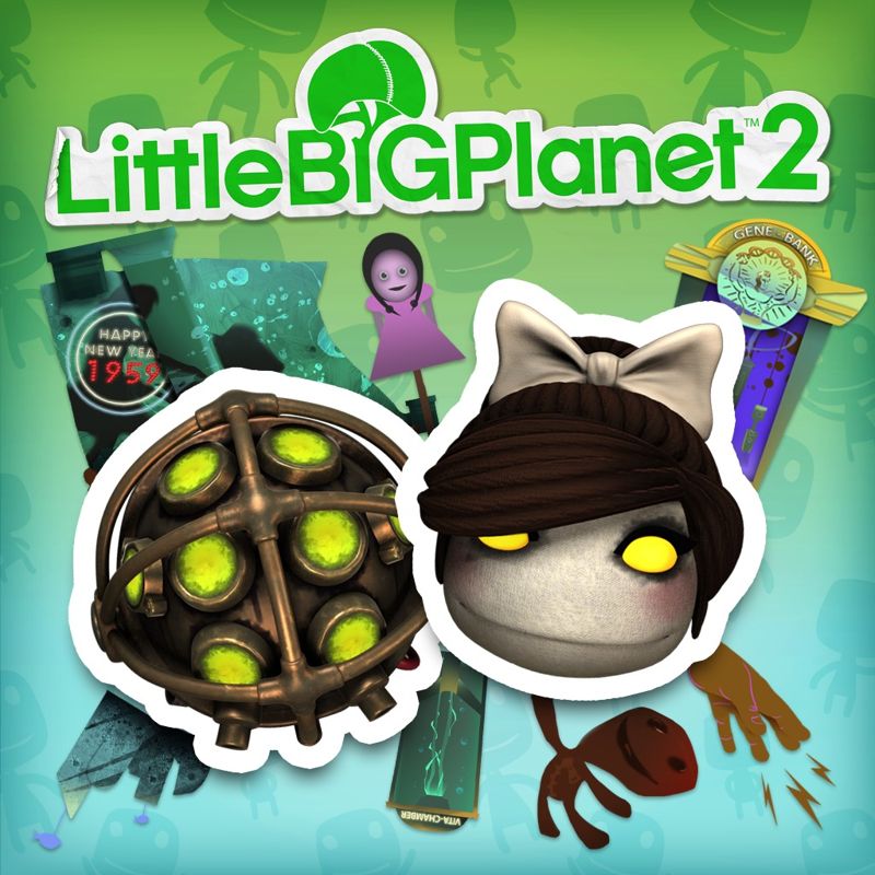 Front Cover for LittleBigPlanet 2: BioShock Costume Pack (PS Vita) (download release)