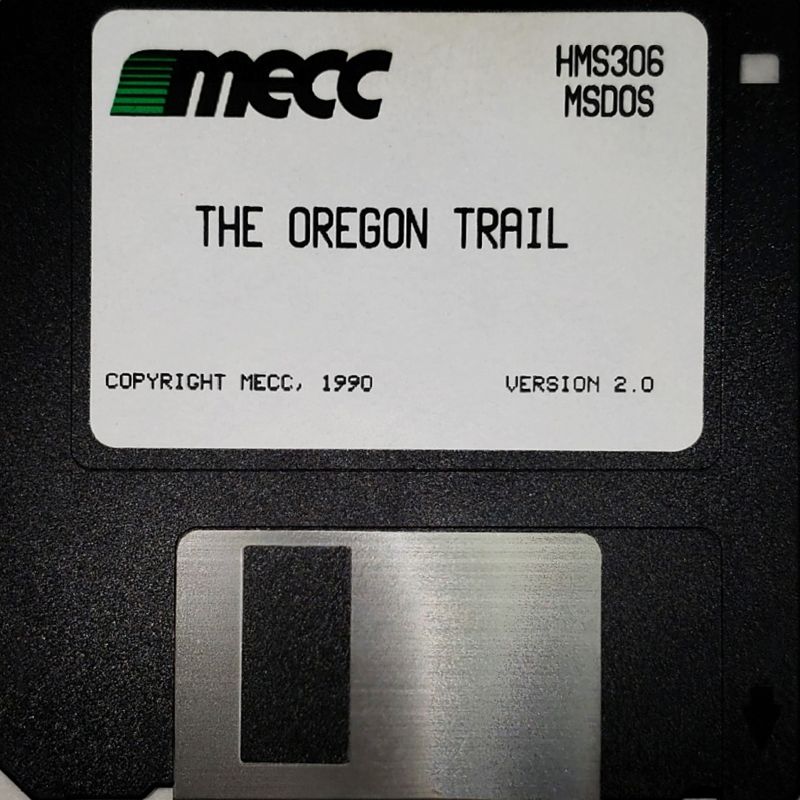 Media for The Oregon Trail (DOS) (Original release of version 2.0): 3.5 inch disk