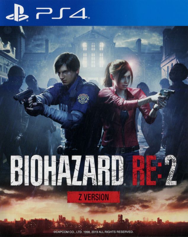 Inside Cover for Resident Evil 2 (PlayStation 4) (Z Version release): Right Inlay (Reversible Front)