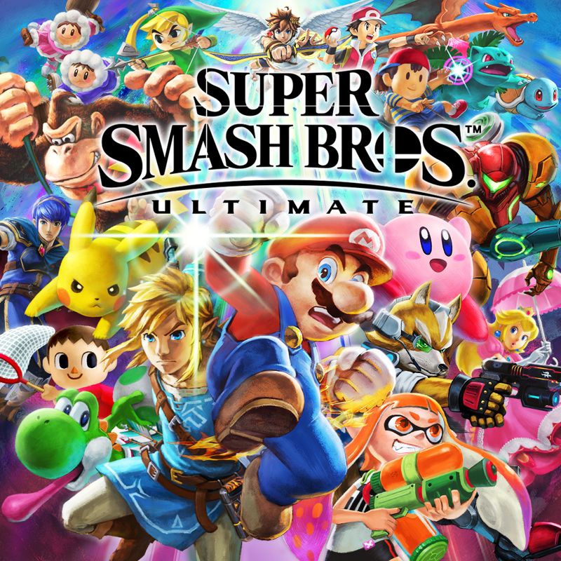 Front Cover for Super Smash Bros. Ultimate (Nintendo Switch) (download release)