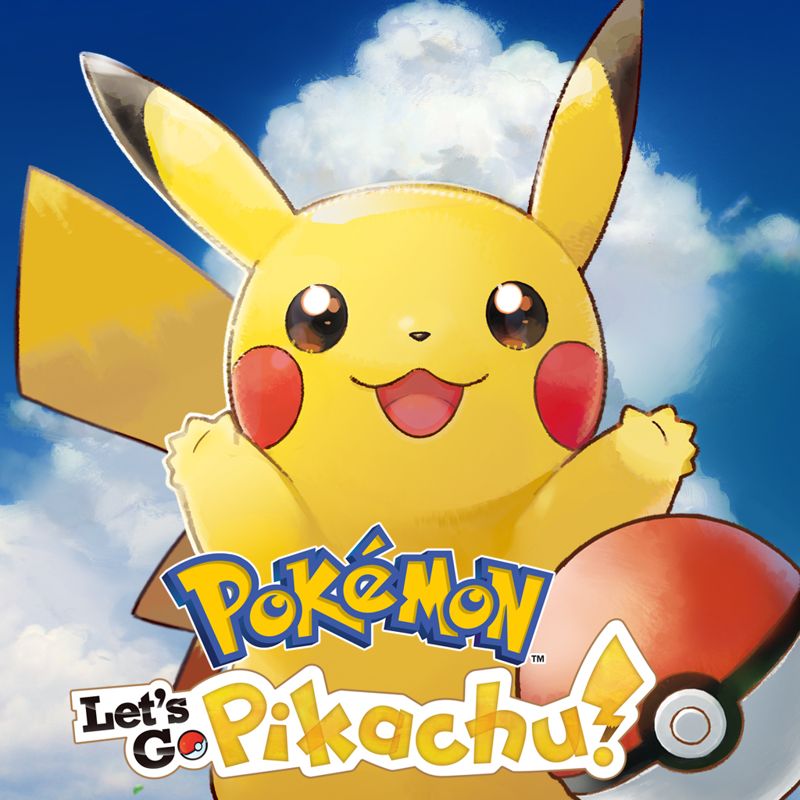 Pokemon let's go pikachu on sale cover