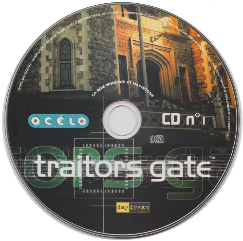 Media for Traitors Gate (Macintosh and Windows): Disc 1