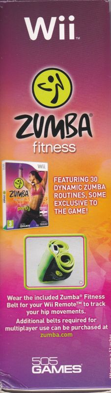 Zumba Fitness cover or packaging material - MobyGames