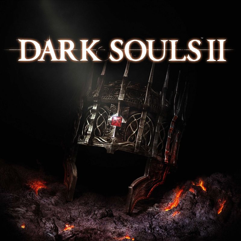 Front Cover for Dark Souls II: Crown of the Old Iron King (PlayStation 3) (PSN release)