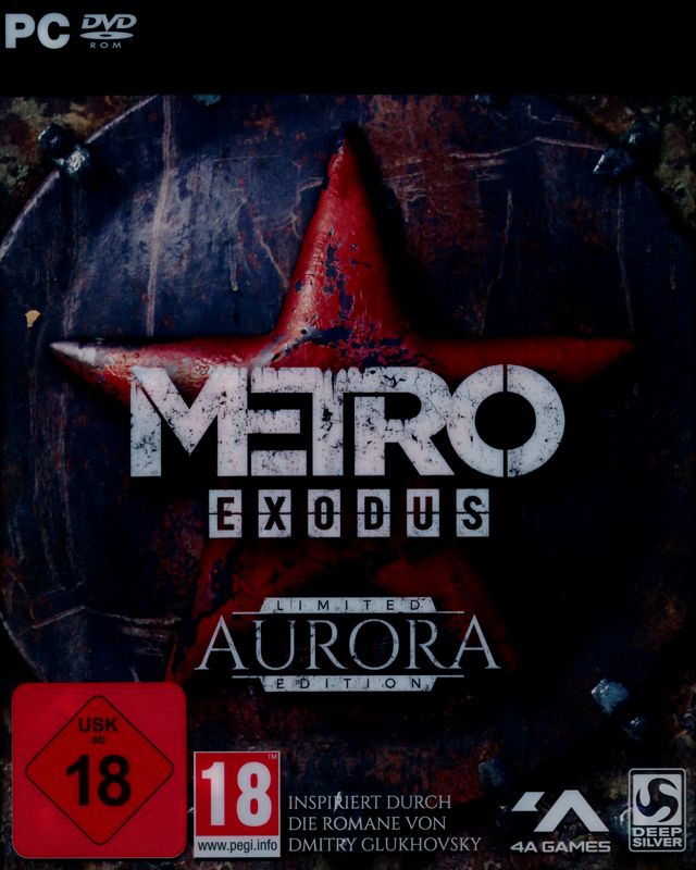 Front Cover for Metro: Exodus (Aurora Limited Edition) (Windows) (Sleeved Metal Slipcase)