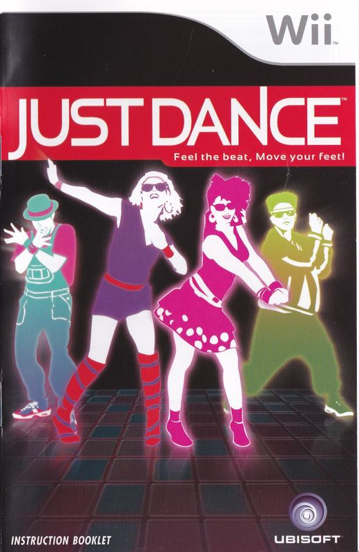Manual for Just Dance (Wii): Front