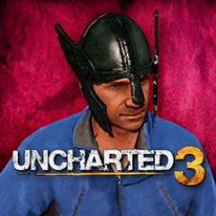 Front Cover for Uncharted 3: Drake's Deception - Wing Helmet (Custom Hero/Villain) (PlayStation 3) (download release)