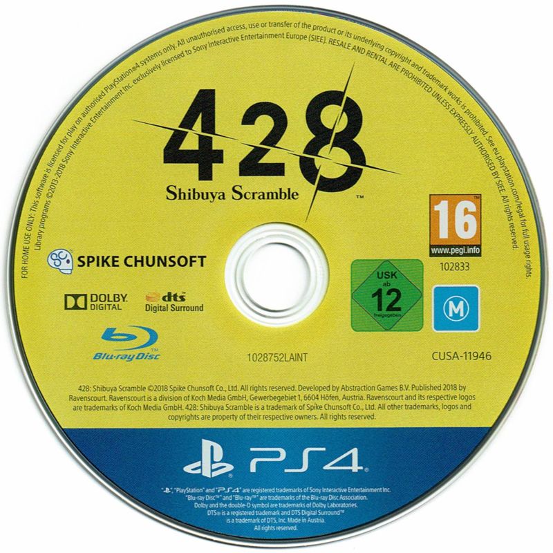 Media for 428: Shibuya Scramble (PlayStation 4)