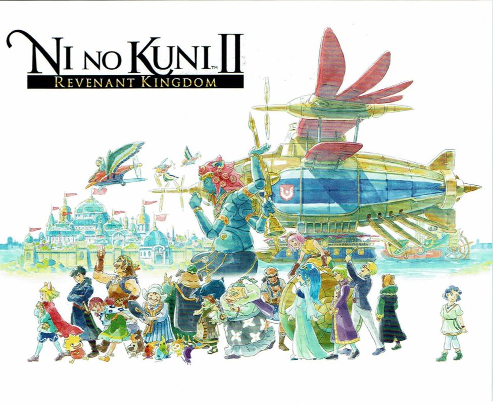 Extras for Ni no Kuni II: Revenant Kingdom (PlayStation 4): Postcard 1 - Front