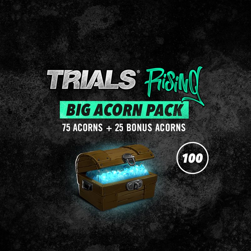 Front Cover for Trials Rising: Big Acorn Pack - 75 Acorns + 25 Bonus Acorns (PlayStation 4) (download release)