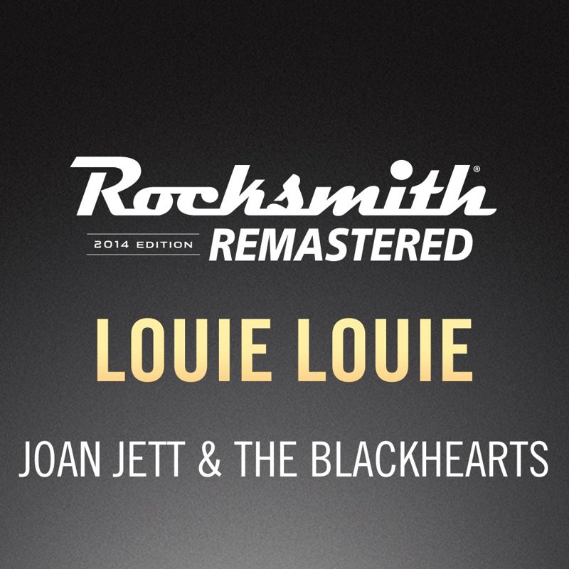 Front Cover for Rocksmith 2014 Edition: Remastered - Joan Jett & the Blackhearts: Louie Louie (PlayStation 3 and PlayStation 4) (download release)