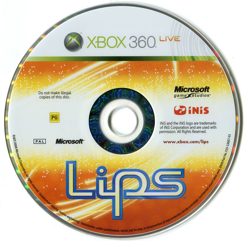 Media for Lips (Xbox 360) (Bundled with two wireless microphones)