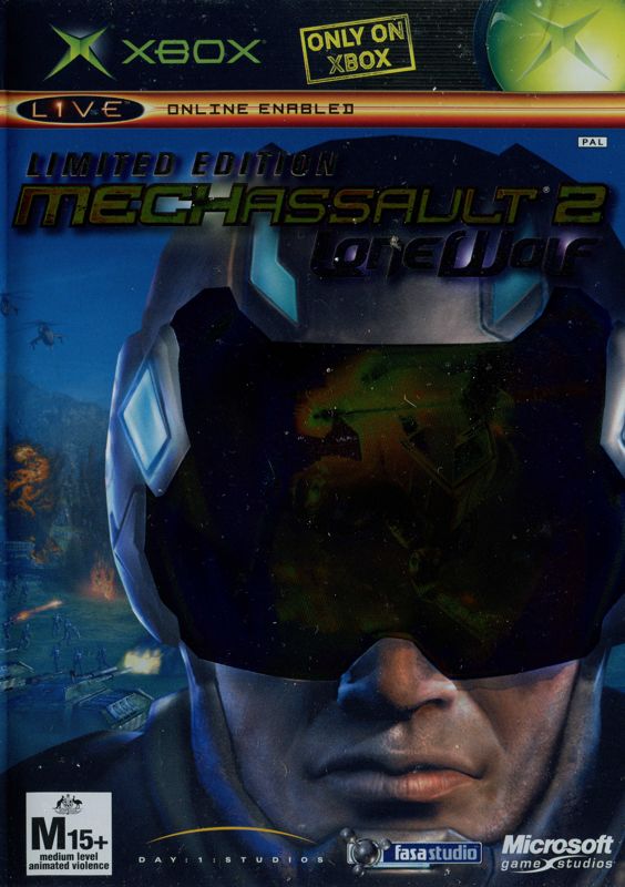 Front Cover for MechAssault 2: Lone Wolf (Limited Edition) (Xbox)
