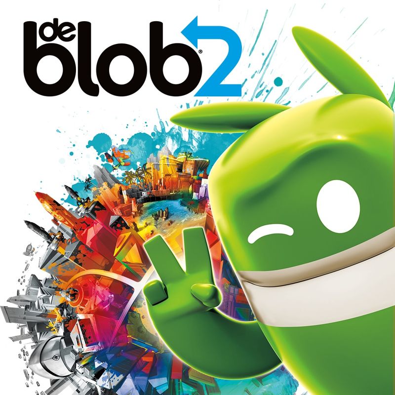 Front Cover for de Blob 2 (PlayStation 3) (download release)