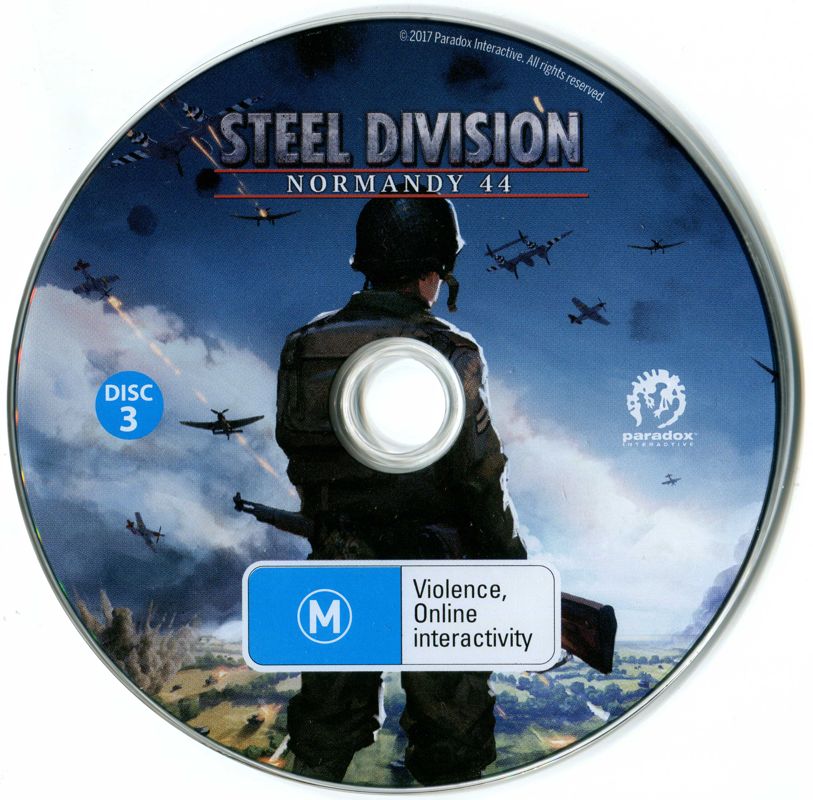 Media for Steel Division: Normandy 44 (Windows): Disc 3