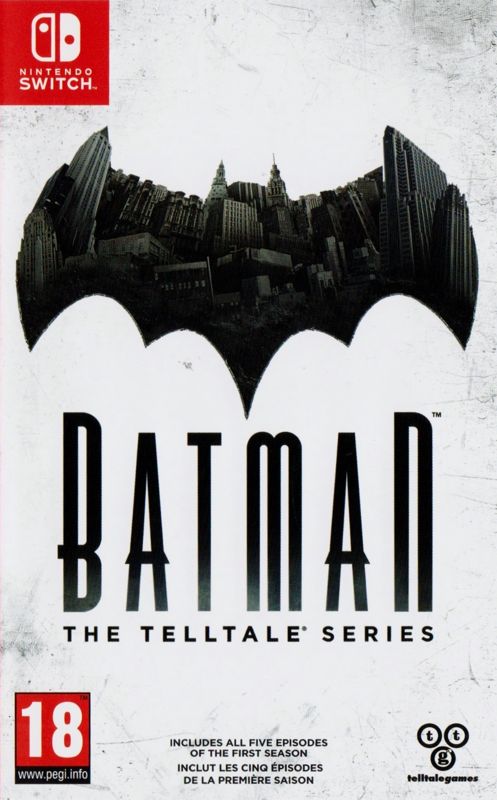 Front Cover for Batman: The Telltale Series (Nintendo Switch)