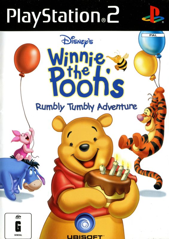 Front Cover for Disney's Winnie the Pooh's Rumbly Tumbly Adventure (PlayStation 2)