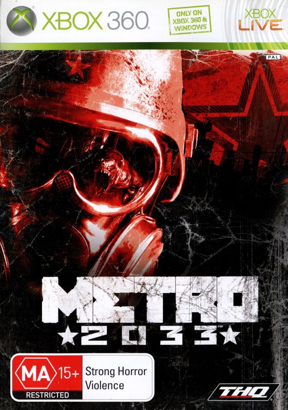 Front Cover for Metro 2033 (Xbox 360)