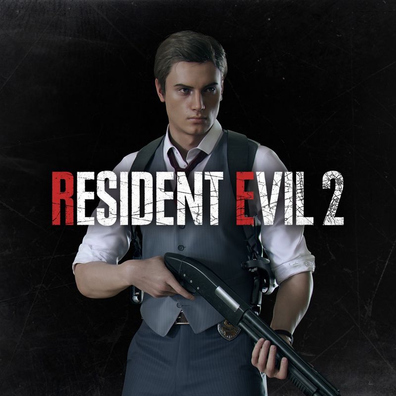 Front Cover for Resident Evil 2: Leon Costume - Noir (PlayStation 4) (download release)