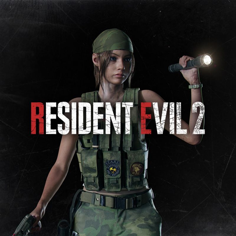 Front Cover for Resident Evil 2: Claire Costume - Military (PlayStation 4) (download release)