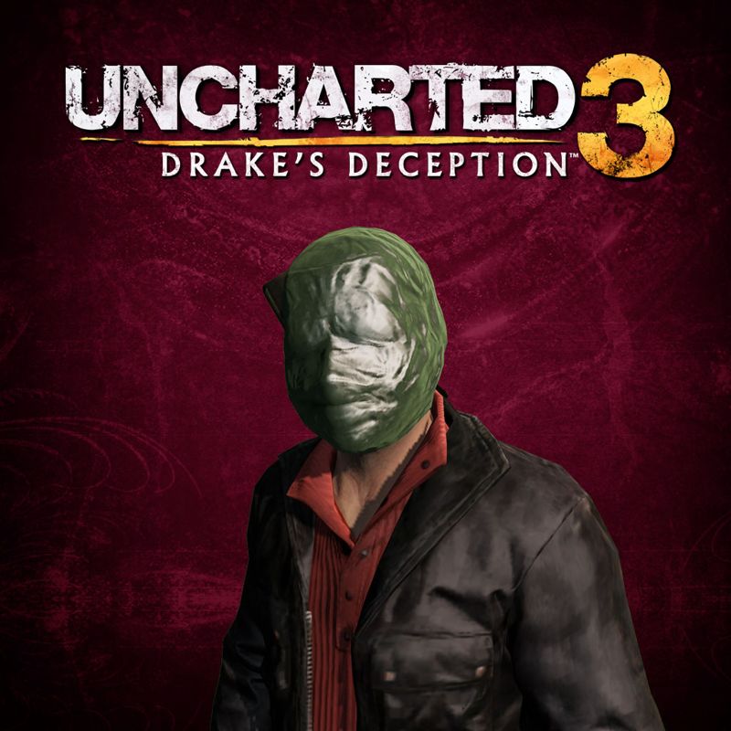 Front Cover for Uncharted 3: Drake's Deception - Cutter Duct Tape Mask (PlayStation 3) (download release)