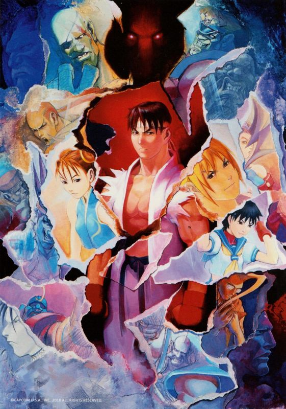 Extras for Street Fighter: 30th Anniversary Collection (Collector's Edition) (PlayStation 4): Lithograph 3