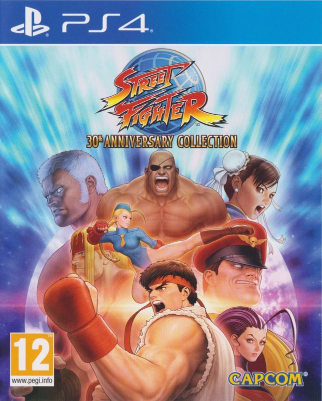 Front Cover for Street Fighter: 30th Anniversary Collection (PlayStation 4)