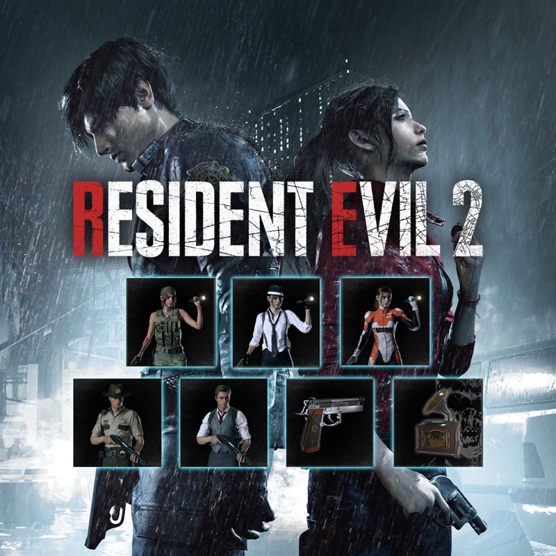 Front Cover for Resident Evil 2: Extra DLC Pack (PlayStation 4) (download release)