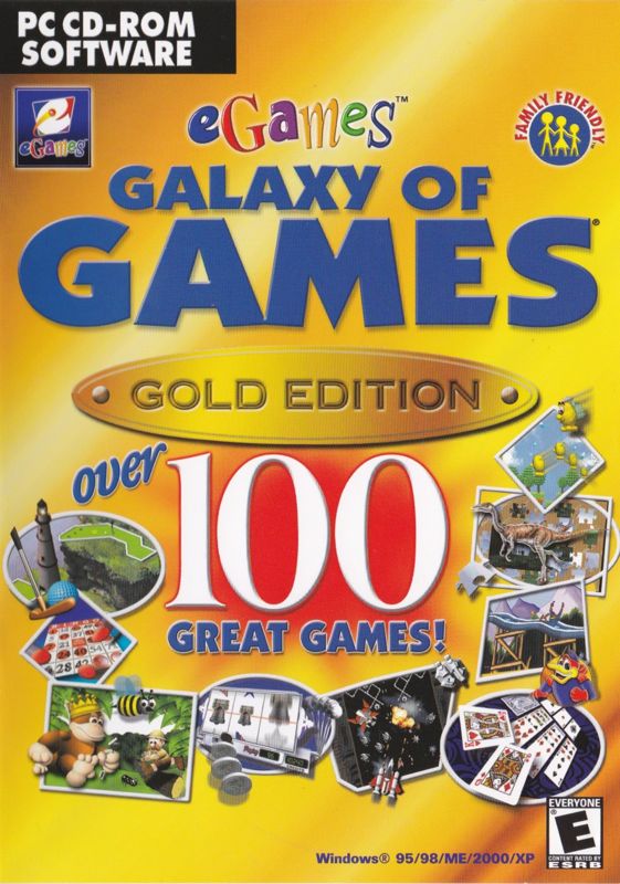 Front Cover for Galaxy of Games: Gold Edition (Windows)