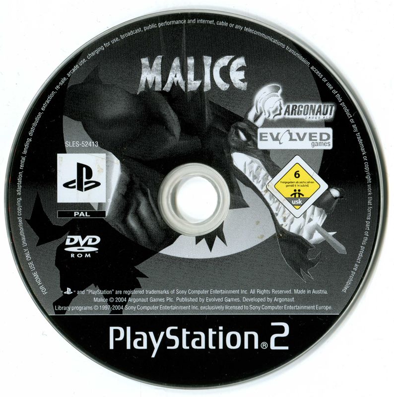 Media for Malice (PlayStation 2)
