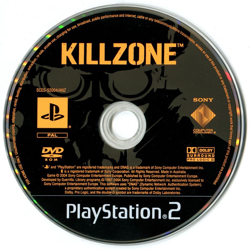 Media for Killzone (PlayStation 2)