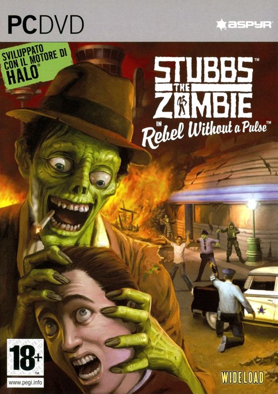 Front Cover for Stubbs the Zombie in Rebel Without a Pulse (Windows)