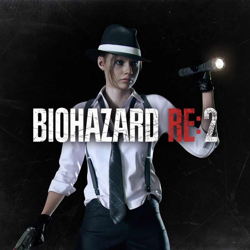 Front Cover for Resident Evil 2: Claire Costume - Noir (PlayStation 4) (download release)