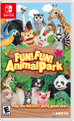 Front Cover for Fun! Fun! Animal Park (Nintendo Switch) (download release)