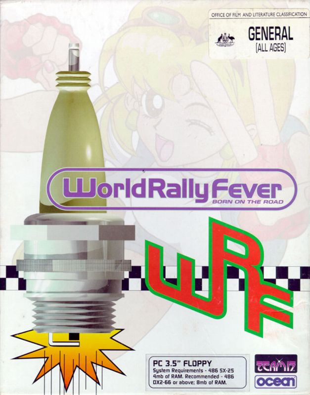 Front Cover for World Rally Fever: Born on the Road (DOS)