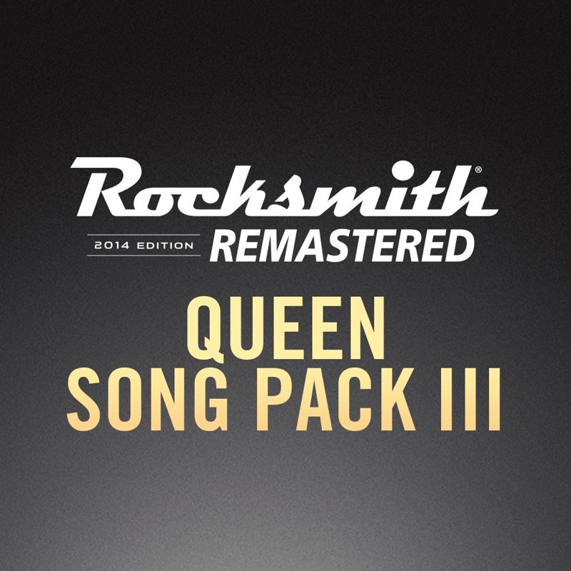 Front Cover for Rocksmith 2014 Edition: Remastered - Queen Song Pack III (PlayStation 3 and PlayStation 4) (download release)