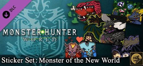 Front Cover for Monster Hunter: World - Sticker Set: Monsters of the New World (Windows) (Steam release)