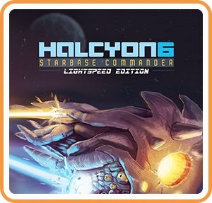 Front Cover for Halcyon 6: Lightspeed Edition (Nintendo Switch) (download release)