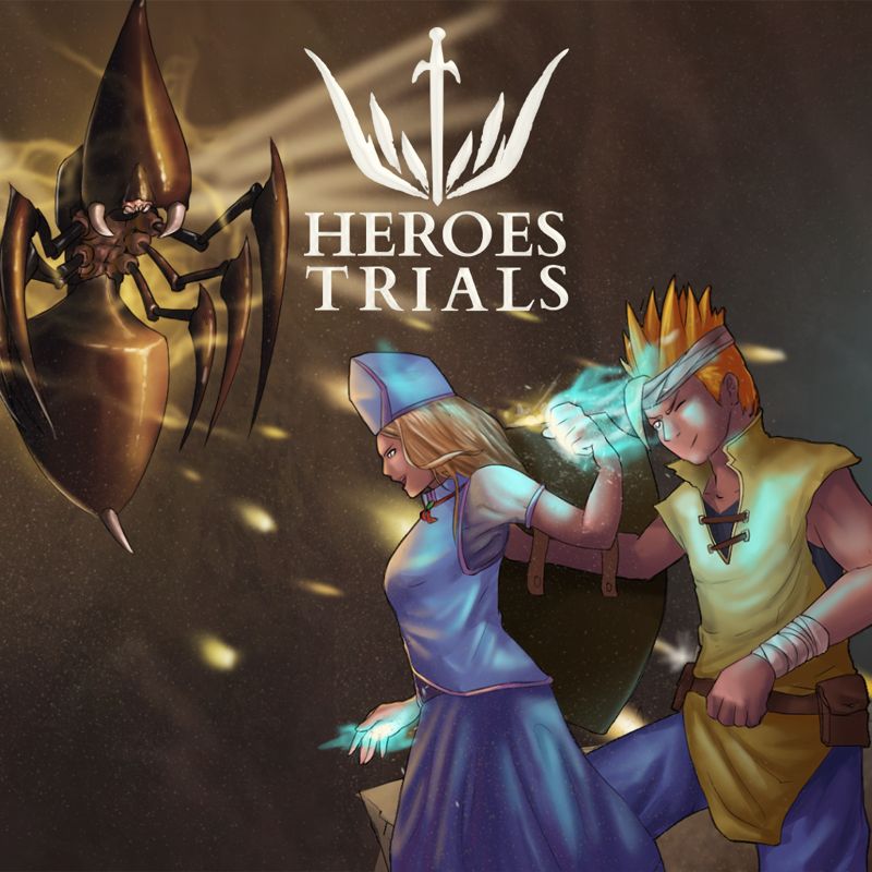 Front Cover for Heroes Trials (Nintendo Switch) (download release)