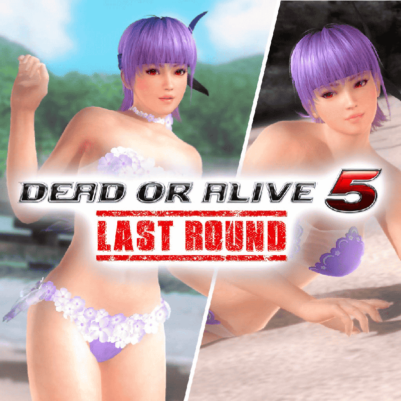 Front Cover for Dead or Alive 5: Last Round - Flower Costume: Ayane (PlayStation 4) (download release)
