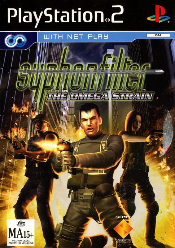 Front Cover for Syphon Filter: The Omega Strain (PlayStation 2)