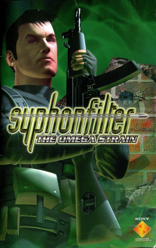 Manual for Syphon Filter: The Omega Strain (PlayStation 2): Front