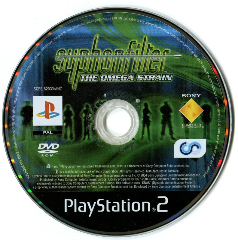 Media for Syphon Filter: The Omega Strain (PlayStation 2)