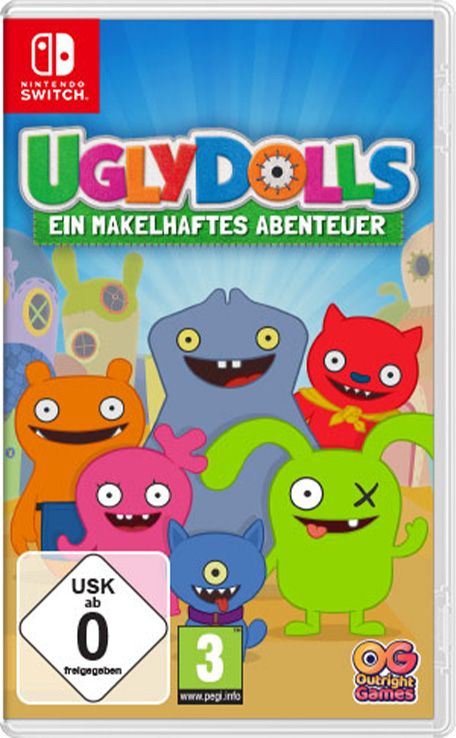 Front Cover for UglyDolls: An Imperfect Adventure (Nintendo Switch) (download release)