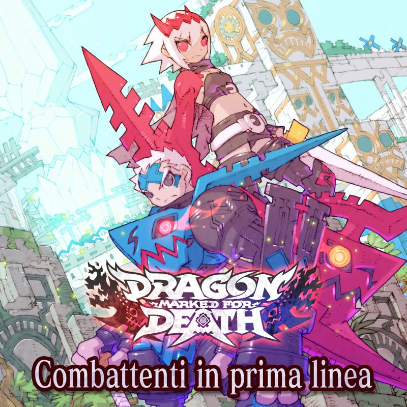 Front Cover for Dragon Marked for Death: Frontline Fighters (Nintendo Switch) (download release)