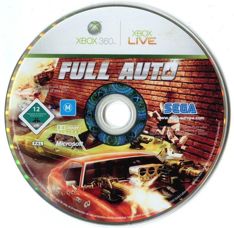 Media for Full Auto (Xbox 360)