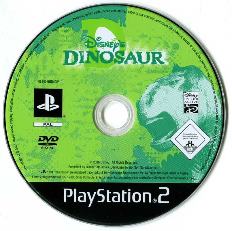Disney's Dinosaur PS2 PAL *No Manual*