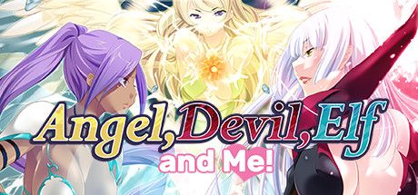 Front Cover for Angel, Devil, Elf and Me! (Linux and Macintosh and Windows) (Steam release)
