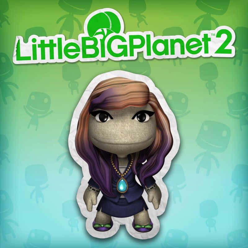 Front Cover for LittleBigPlanet 2: Purple Business Costume (PS Vita and PlayStation 3 and PlayStation 4) (download release)